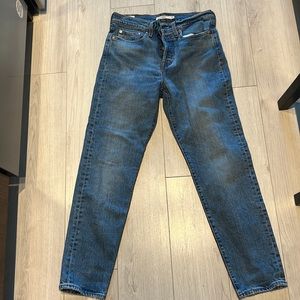 Levi's Wedgie Jeans- Blue